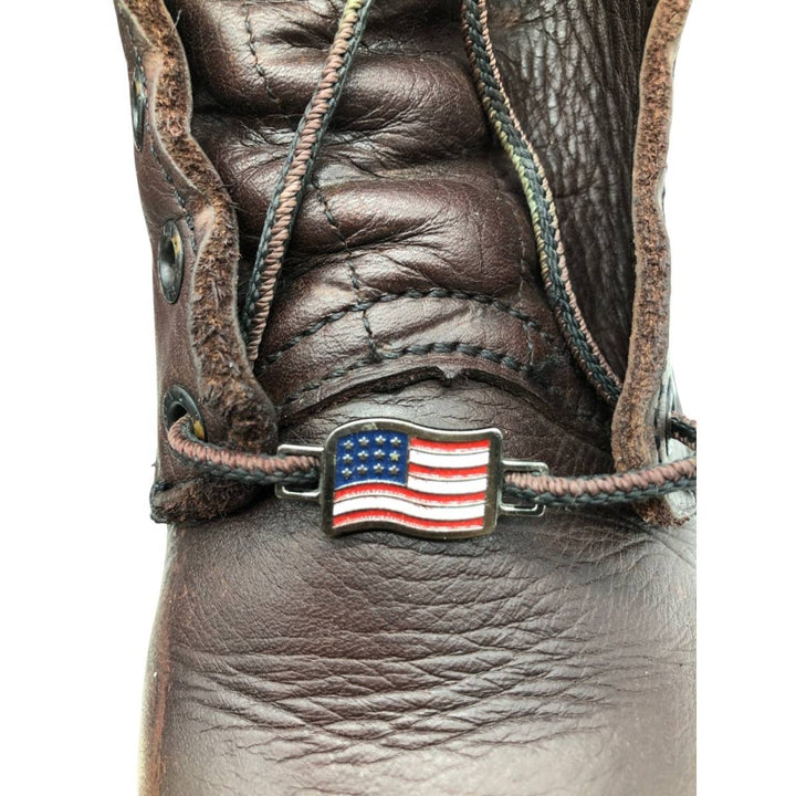 Red Wing 606 Work Boots, Made in USA, Size 6 D Women's 23.0cm genuine leather burgundy type Vintage Second Hand
