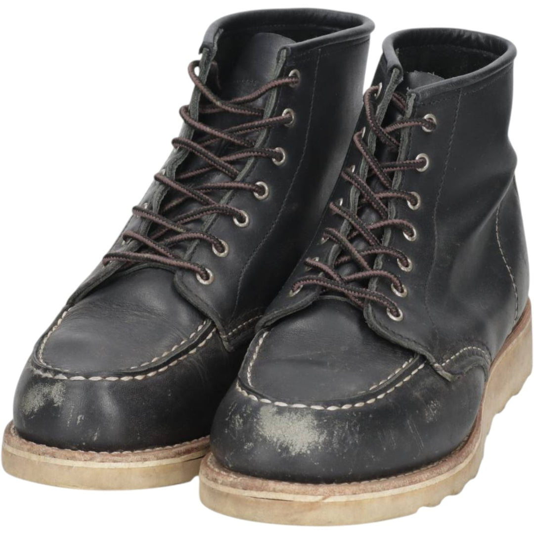 Red Wing 3373 Work Boots, Made in USA, Size 7 B Women's 24.0cm unclear black type Vintage Second Hand