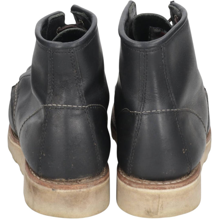Red Wing 3373 Work Boots, Made in USA, Size 7 B Women's 24.0cm unclear black type Vintage Second Hand