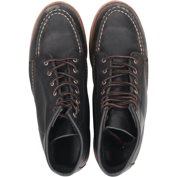 Red Wing 3373 Work Boots, Made in USA, Size 7 B Women's 24.0cm unclear black type Vintage Second Hand