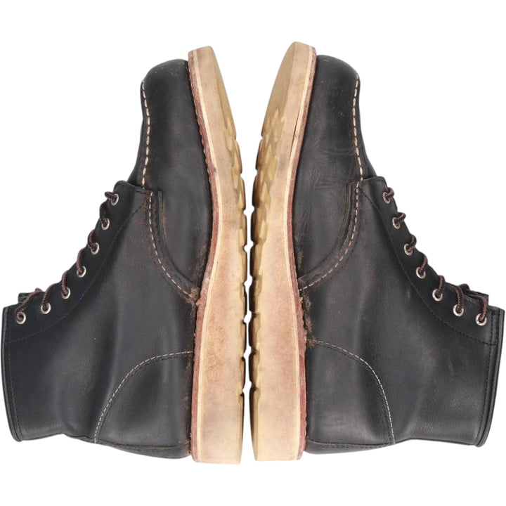 Red Wing 3373 Work Boots, Made in USA, Size 7 B Women's 24.0cm unclear black type Vintage Second Hand