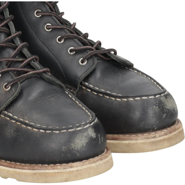 Red Wing 3373 Work Boots, Made in USA, Size 7 B Women's 24.0cm unclear black type Vintage Second Hand