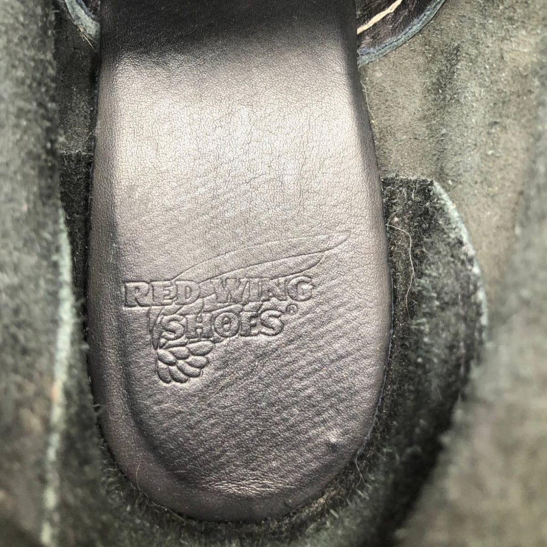 Red Wing 3373 Work Boots, Made in USA, Size 7 B Women's 24.0cm unclear black type Vintage Second Hand