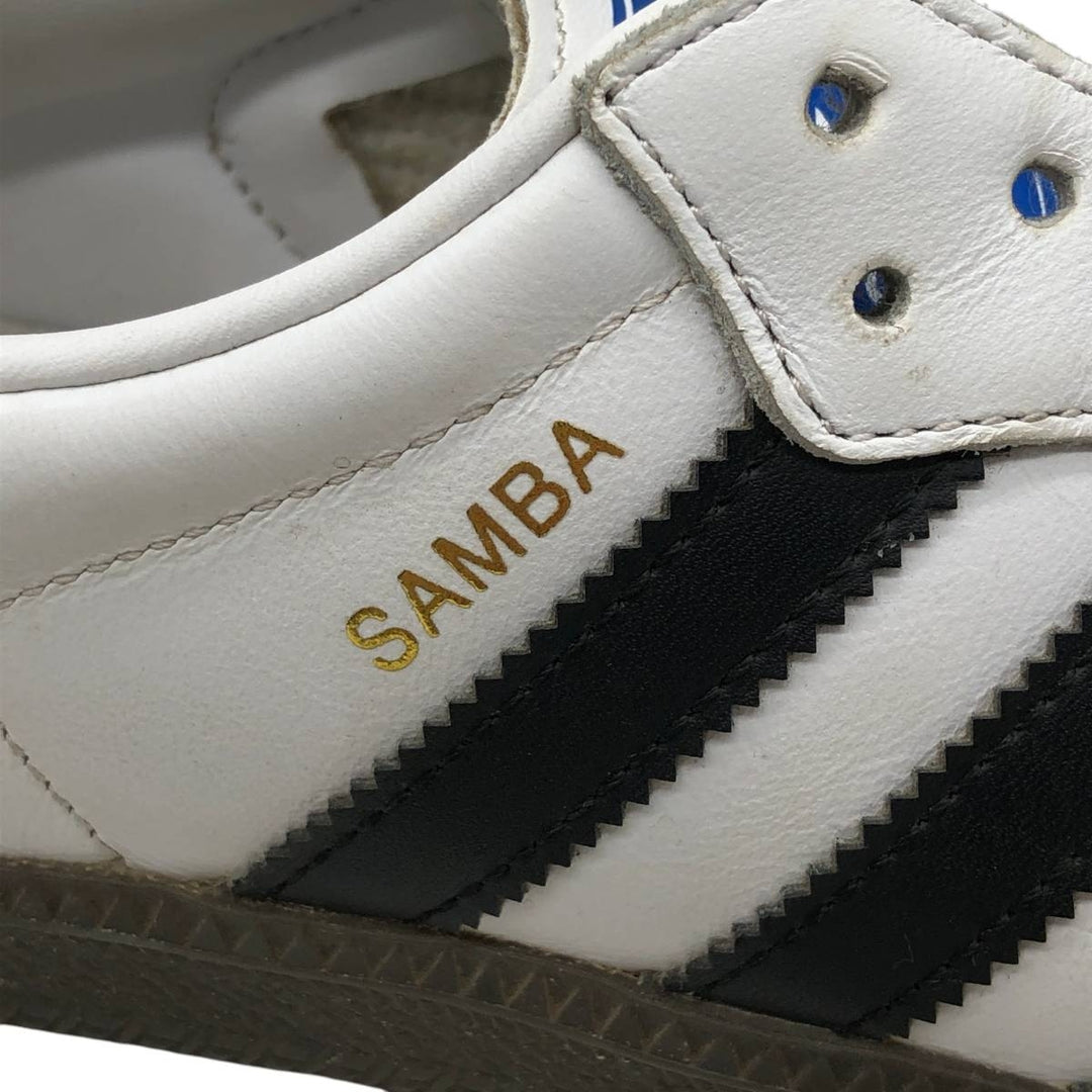 Adidas SAMBA OG sneakers, size 7 1/2 Men's 25.5cm unclear white type Vintage Second Hand