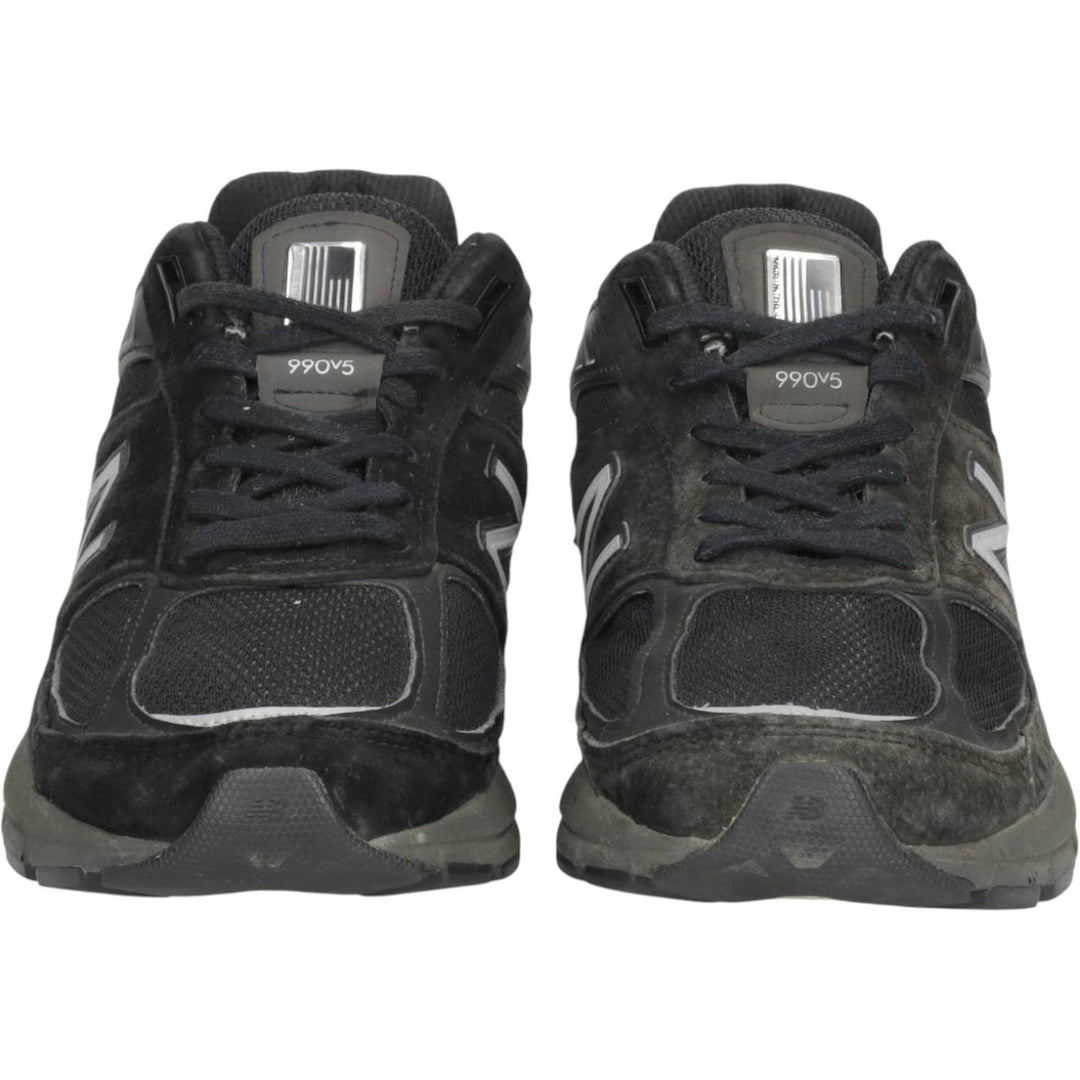 New Balance 990v5 sneakers, made in the USA. Men's 27.0cm unclear black type Vintage Second Hand