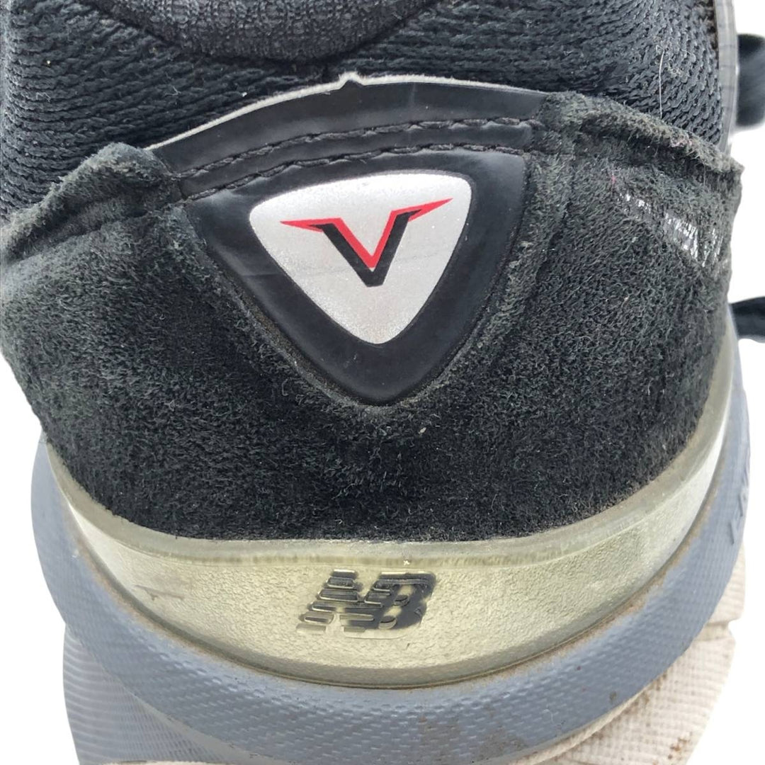 New Balance 990v5 sneakers, made in the USA. Men's 27.0cm unclear black type Vintage Second Hand