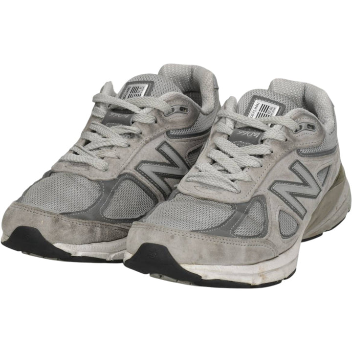 New Balance 990 v4 sneakers, made in the USA. Men's 26.0cm unclear gray type Vintage Second Hand