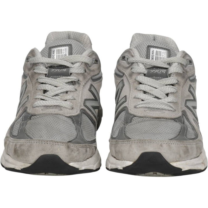 New Balance 990 v4 sneakers, made in the USA. Men's 26.0cm unclear gray type Vintage Second Hand