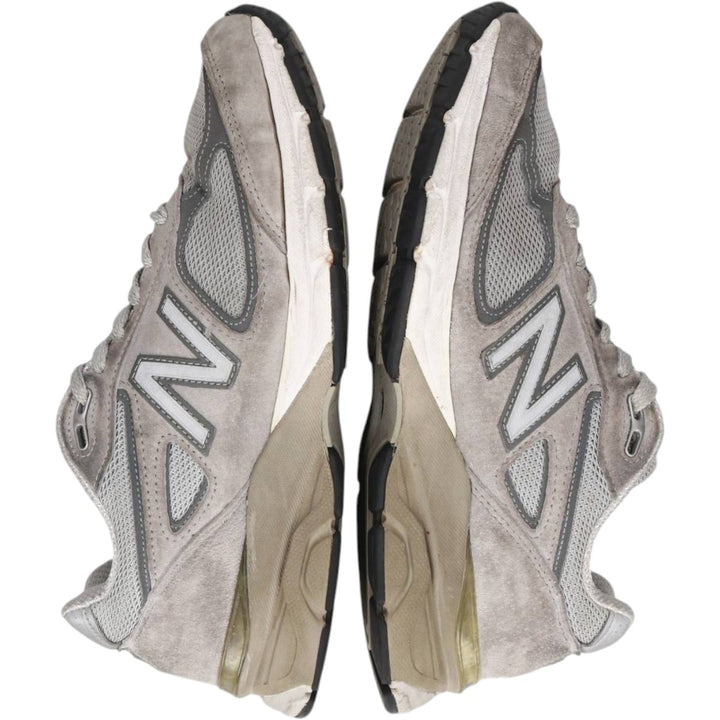 New Balance 990 v4 sneakers, made in the USA. Men's 26.0cm unclear gray type Vintage Second Hand