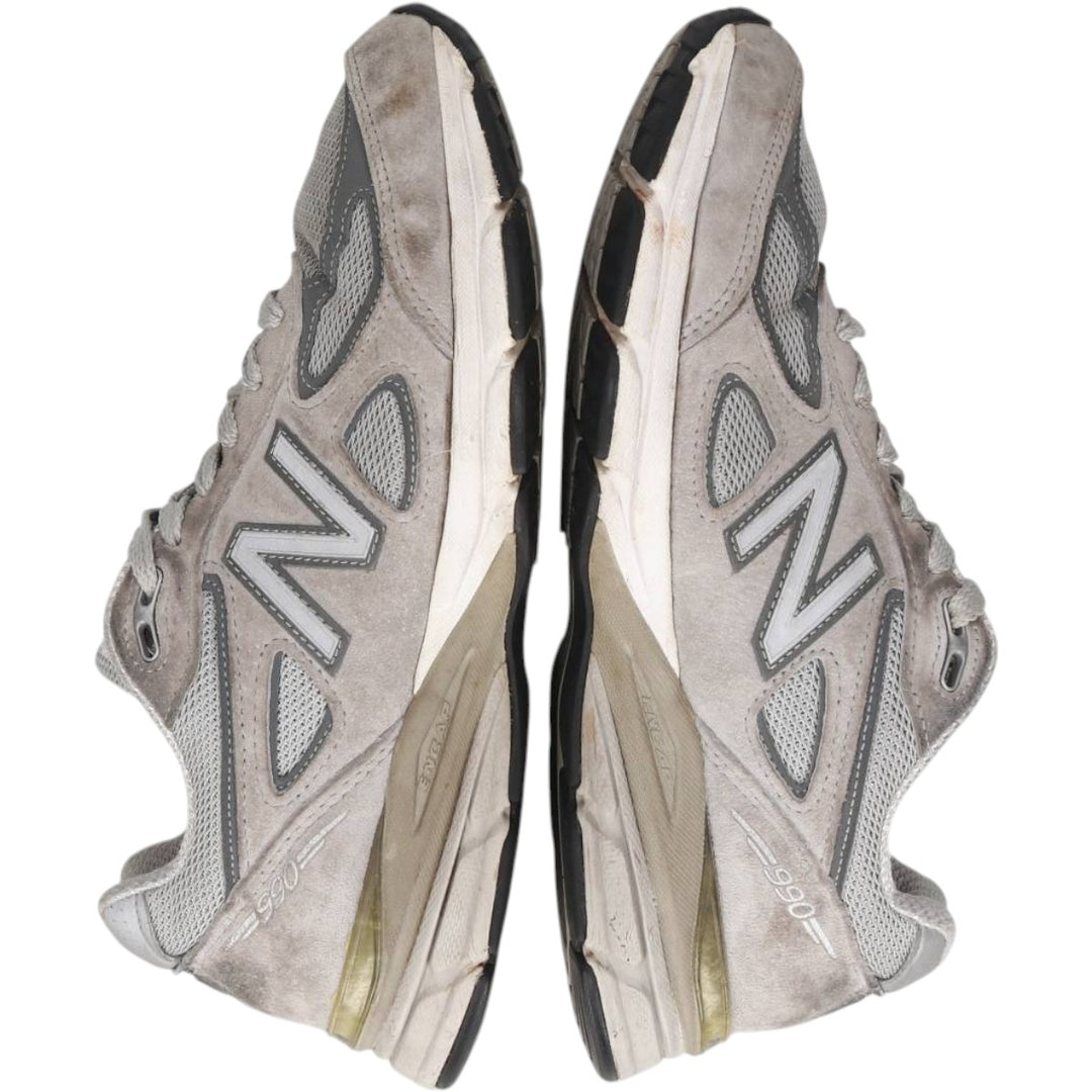 New Balance 990 v4 sneakers, made in the USA. Men's 26.0cm unclear gray type Vintage Second Hand