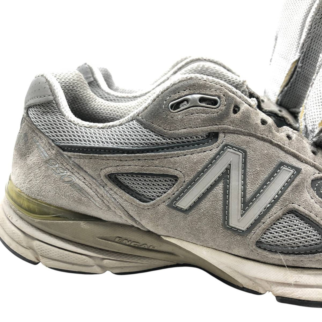 New Balance 990 v4 sneakers, made in the USA. Men's 26.0cm unclear gray type Vintage Second Hand