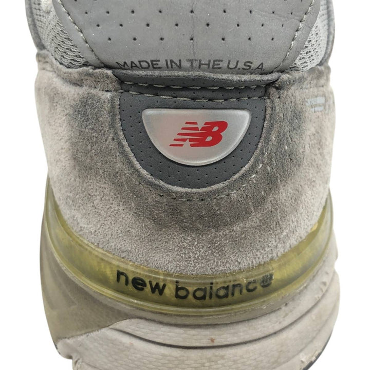 New Balance 990 v4 sneakers, made in the USA. Men's 26.0cm unclear gray type Vintage Second Hand