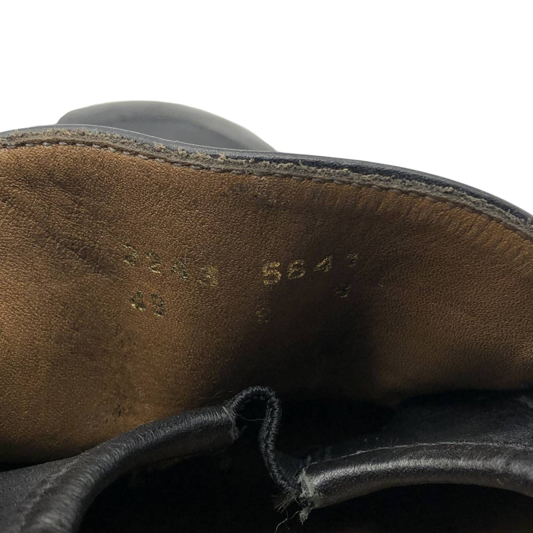 Marks & Spencer ST MICHAEL Square Toe Bit Loafers Size 8 Men's 26.5cm genuine leather black type Vintage Second Hand