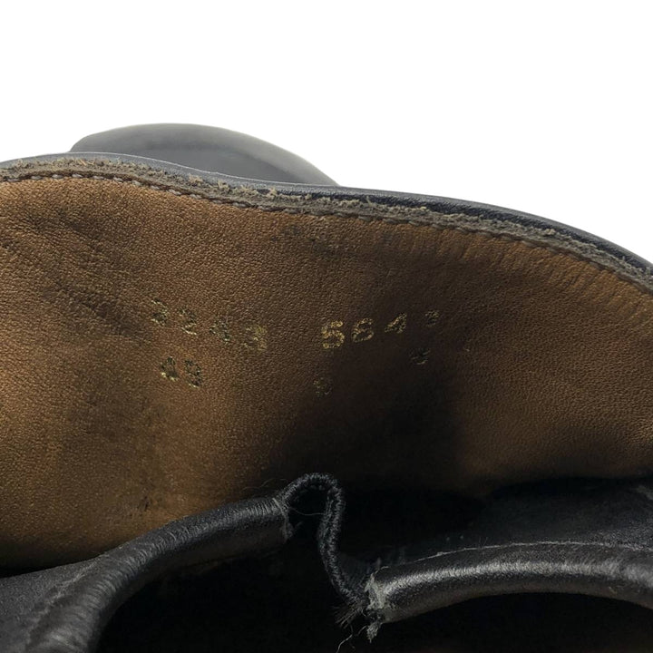 Marks & Spencer ST MICHAEL Square Toe Bit Loafers Size 8 Men's 26.5cm genuine leather black type Vintage Second Hand