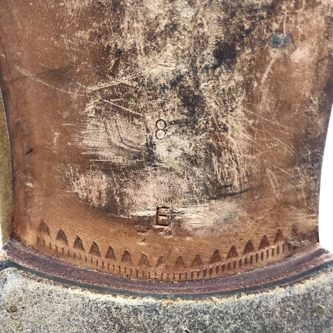 JOSE ALBALADEJO PUJADAS CARMINA Suede Coin Loafers, Made in Spain, Size 8 E Men's 26.5cm unclear brown type Vintage Second Hand