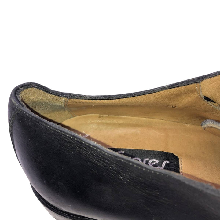 Cypres Straight-tip Double Monk Strap Shoes, Made in Spain, Size 9 1/2 Men's 28.0cm unclear black type Vintage Second Hand