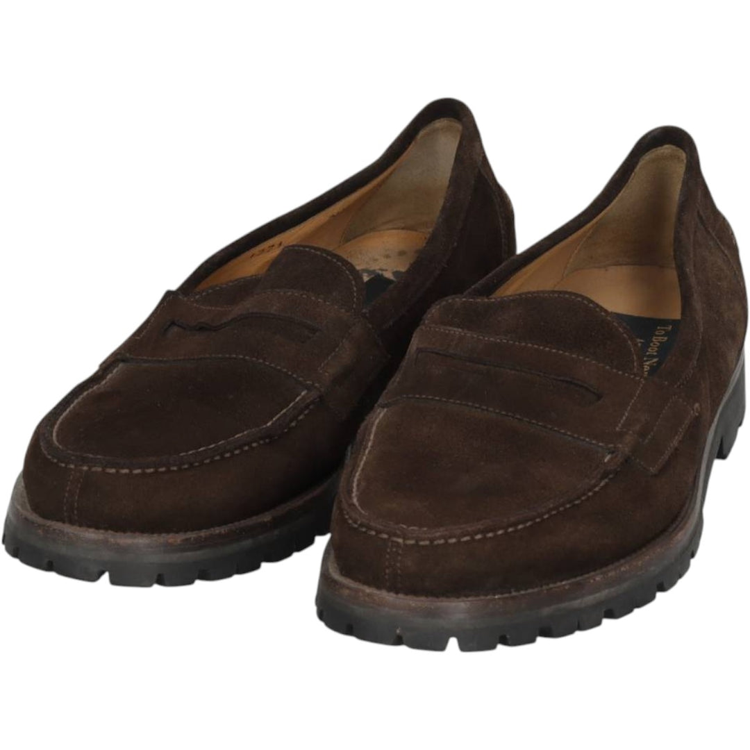 To Boot New York Suede Coin Loafers, Made in Italy, Size 9 1/2 Men's 28.0cm suede brown type Vintage Second Hand