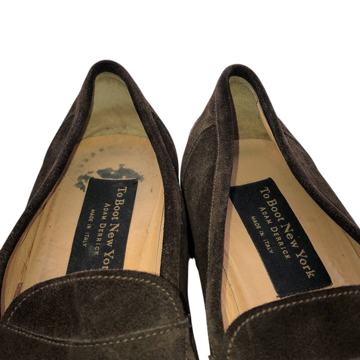 To Boot New York Suede Coin Loafers, Made in Italy, Size 9 1/2 Men's 28.0cm suede brown type Vintage Second Hand