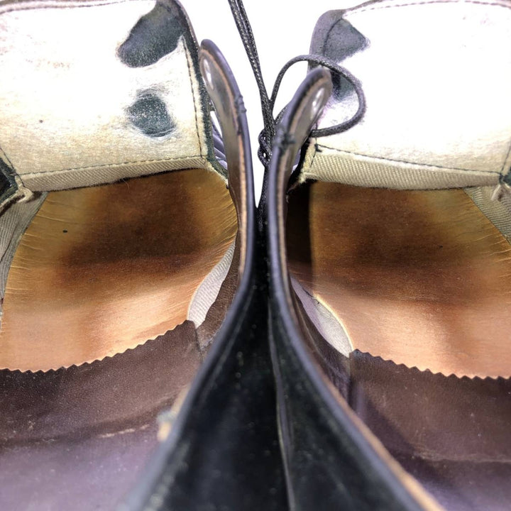 ROBLEE U-tip shoes 10C Men's 28.0cm unclear black type Vintage Second Hand