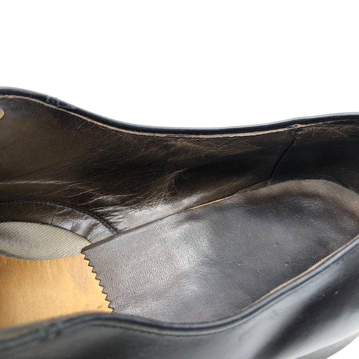 ROBLEE U-tip shoes 10C Men's 28.0cm unclear black type Vintage Second Hand