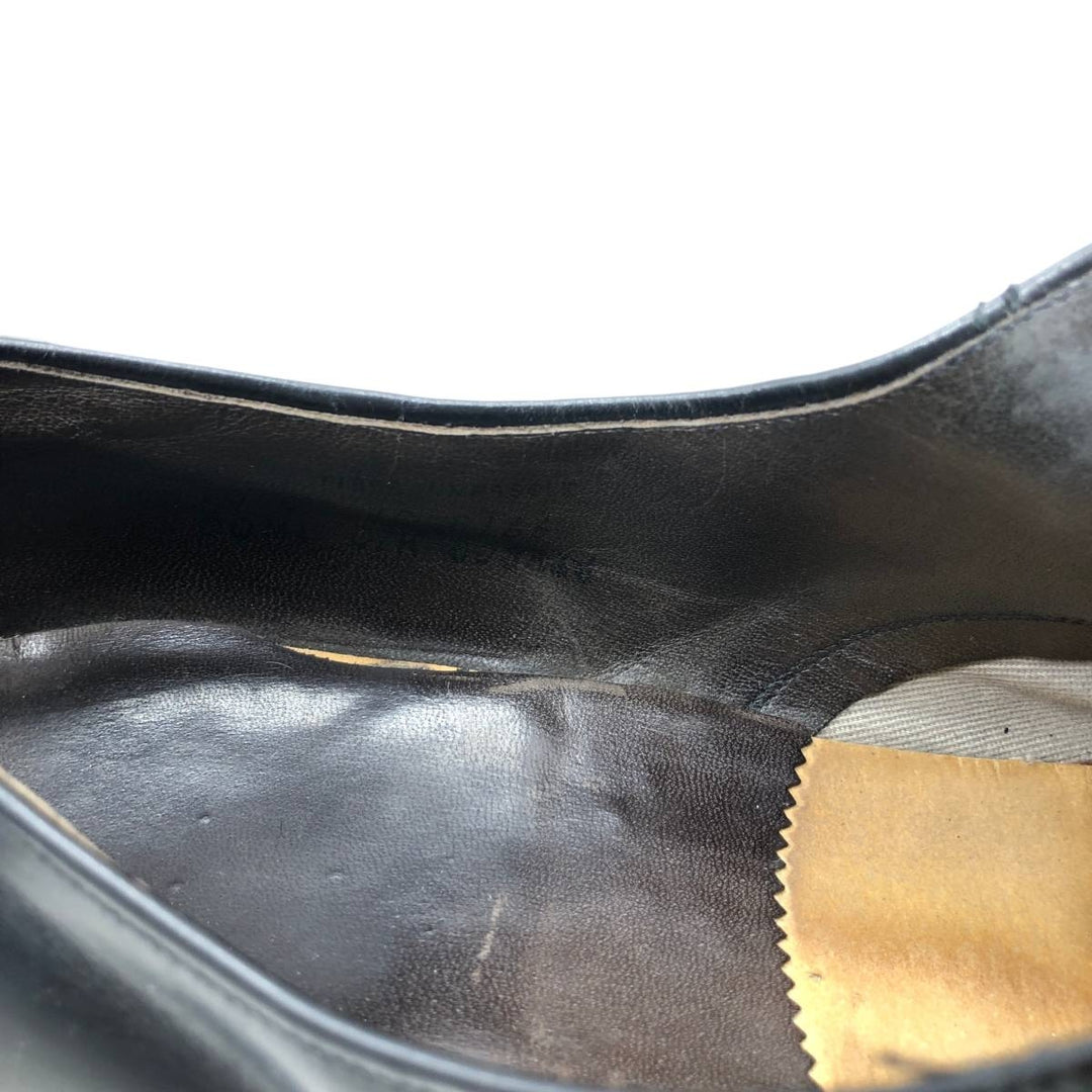 ROBLEE U-tip shoes 10C Men's 28.0cm unclear black type Vintage Second Hand