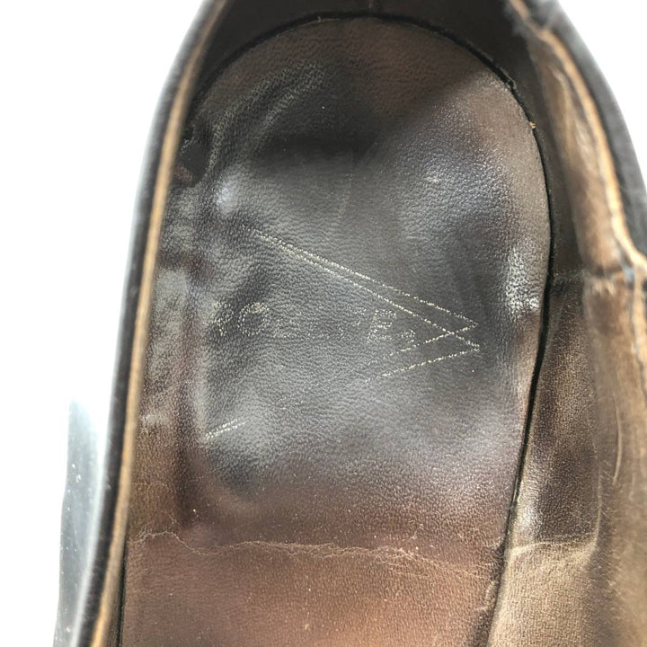 ROBLEE U-tip shoes 10C Men's 28.0cm unclear black type Vintage Second Hand