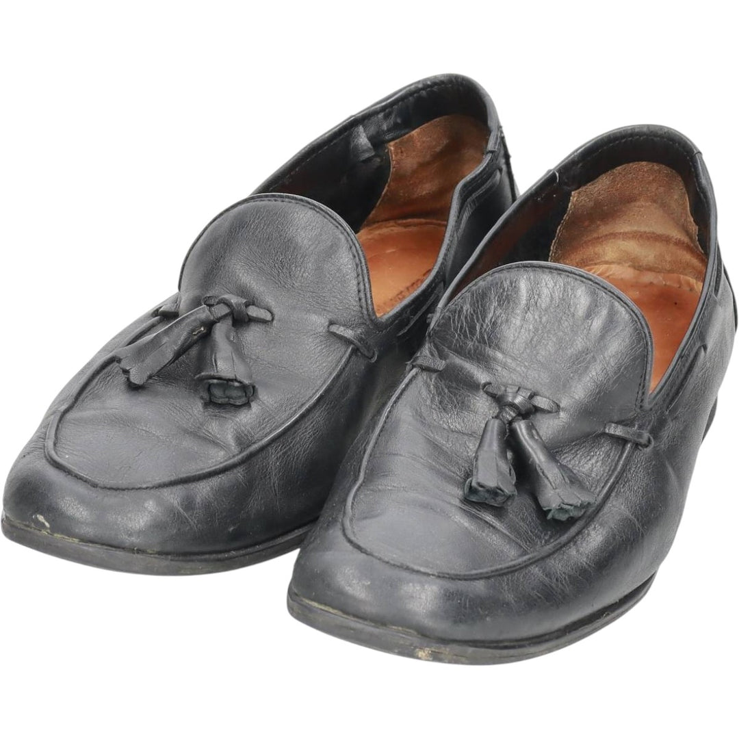 EMIDIO TUCCI Tassel Loafers, Size 42 Men's 26.0cm unclear black type Vintage Second Hand
