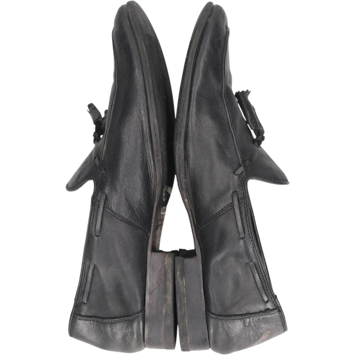 EMIDIO TUCCI Tassel Loafers, Size 42 Men's 26.0cm unclear black type Vintage Second Hand