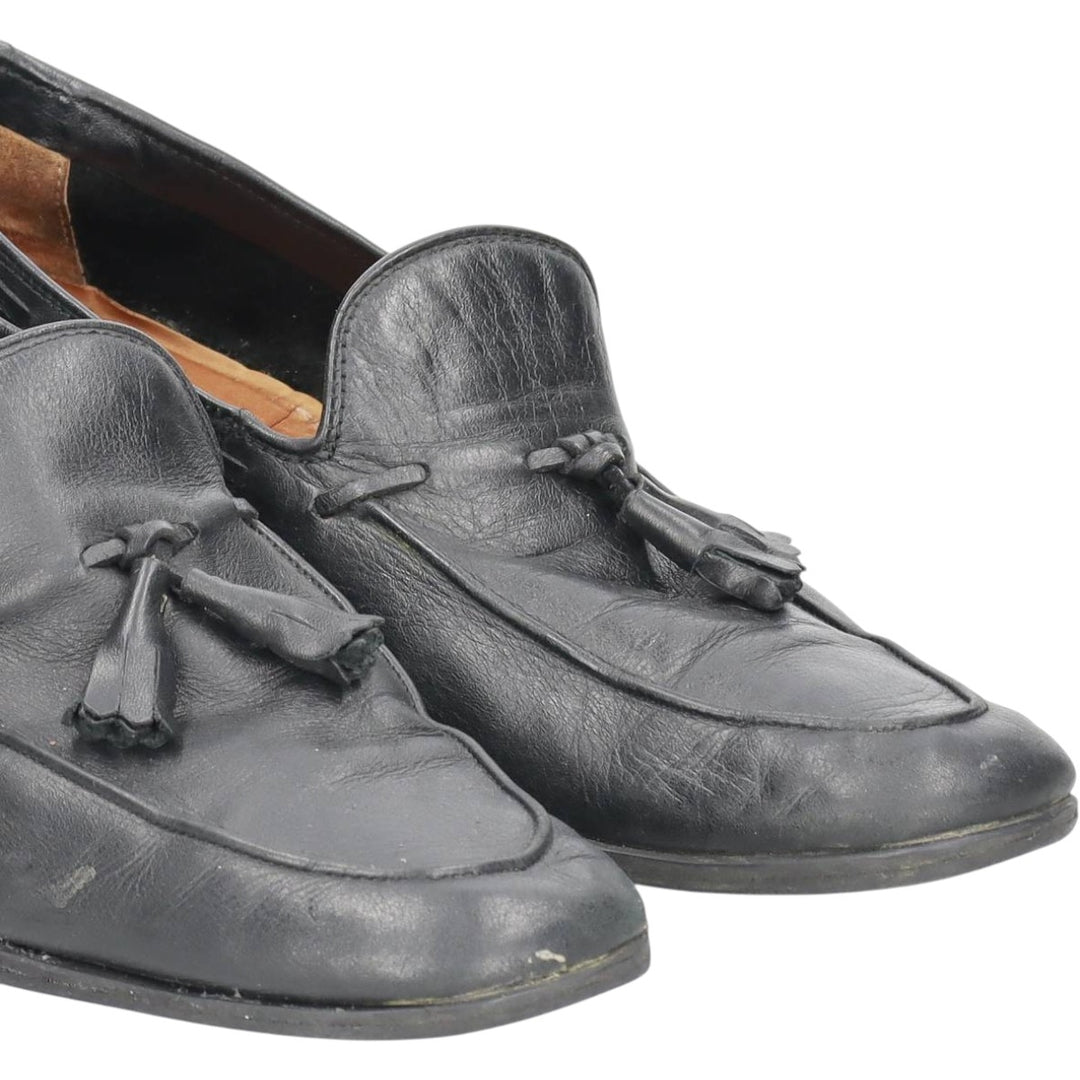 EMIDIO TUCCI Tassel Loafers, Size 42 Men's 26.0cm unclear black type Vintage Second Hand