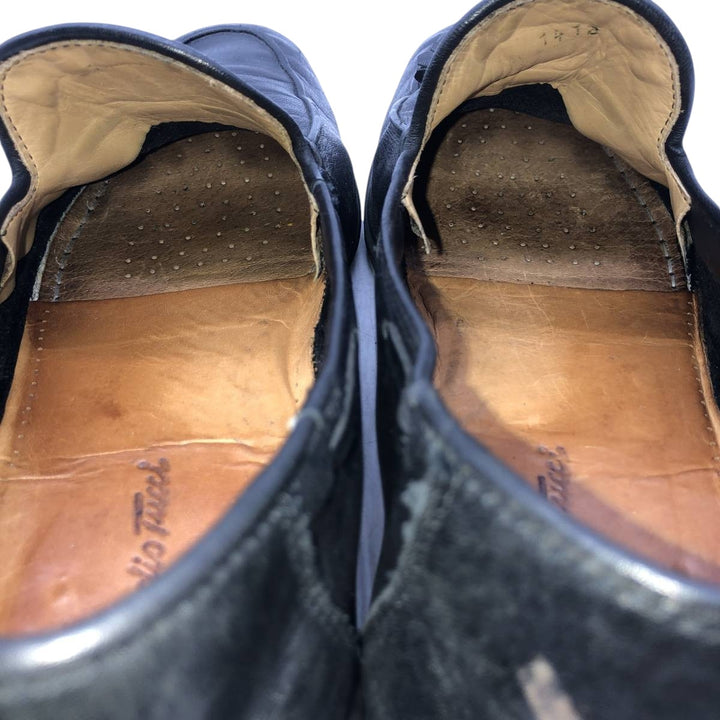 EMIDIO TUCCI Tassel Loafers, Size 42 Men's 26.0cm unclear black type Vintage Second Hand