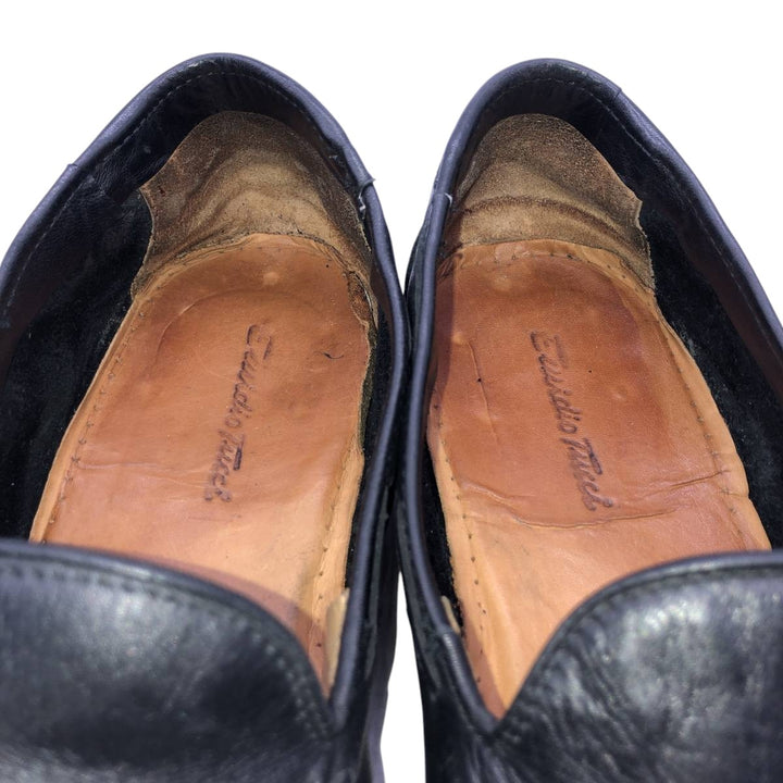EMIDIO TUCCI Tassel Loafers, Size 42 Men's 26.0cm unclear black type Vintage Second Hand