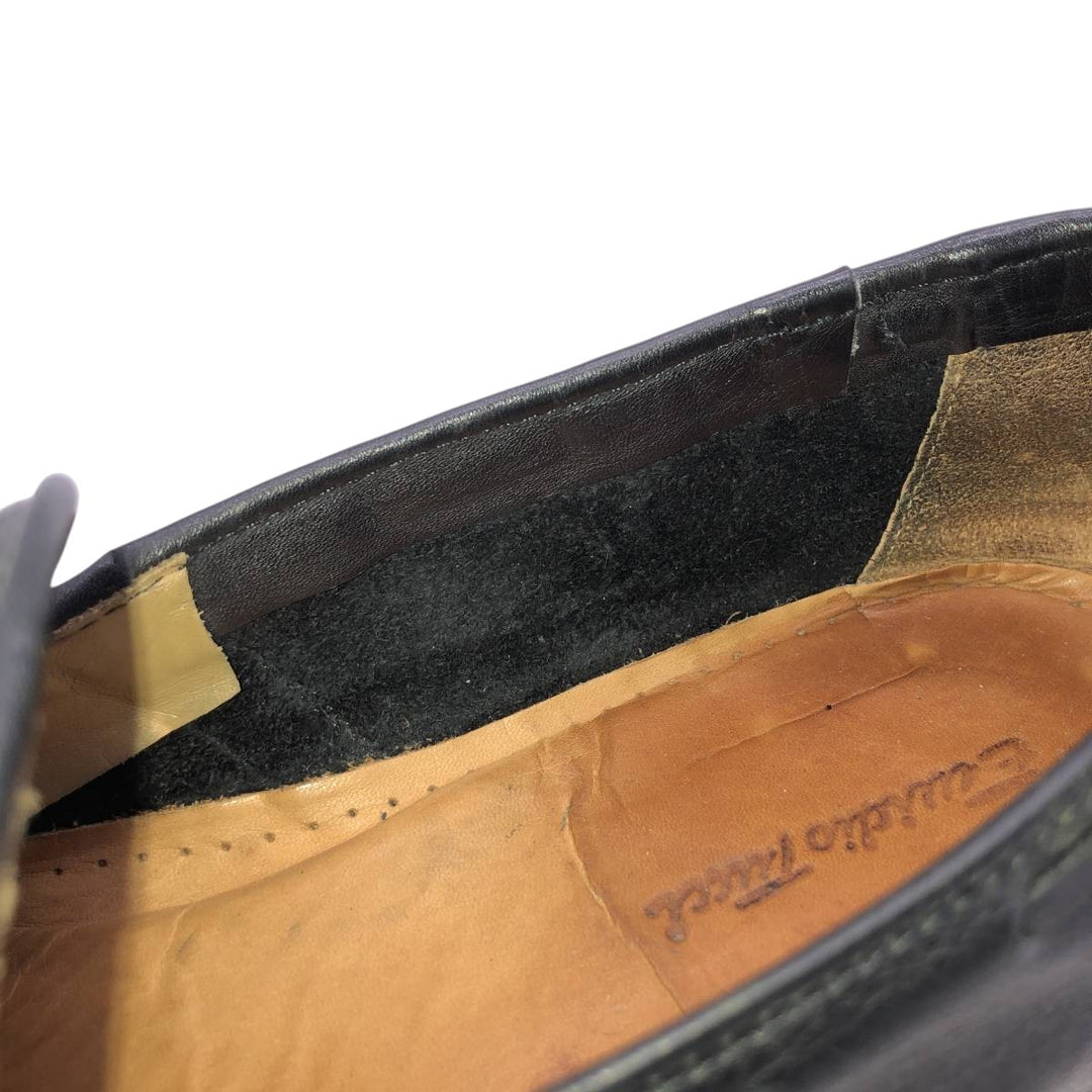 EMIDIO TUCCI Tassel Loafers, Size 42 Men's 26.0cm unclear black type Vintage Second Hand