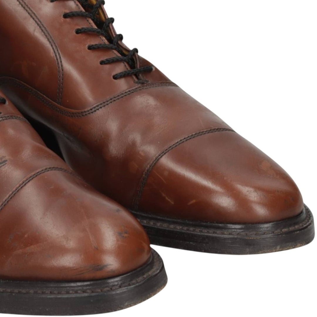 Grenson Footmaster Straight Tip Shoes, Made in England, Size 9 1/2EF Men's 28.0cm unclear brown type Vintage Second Hand