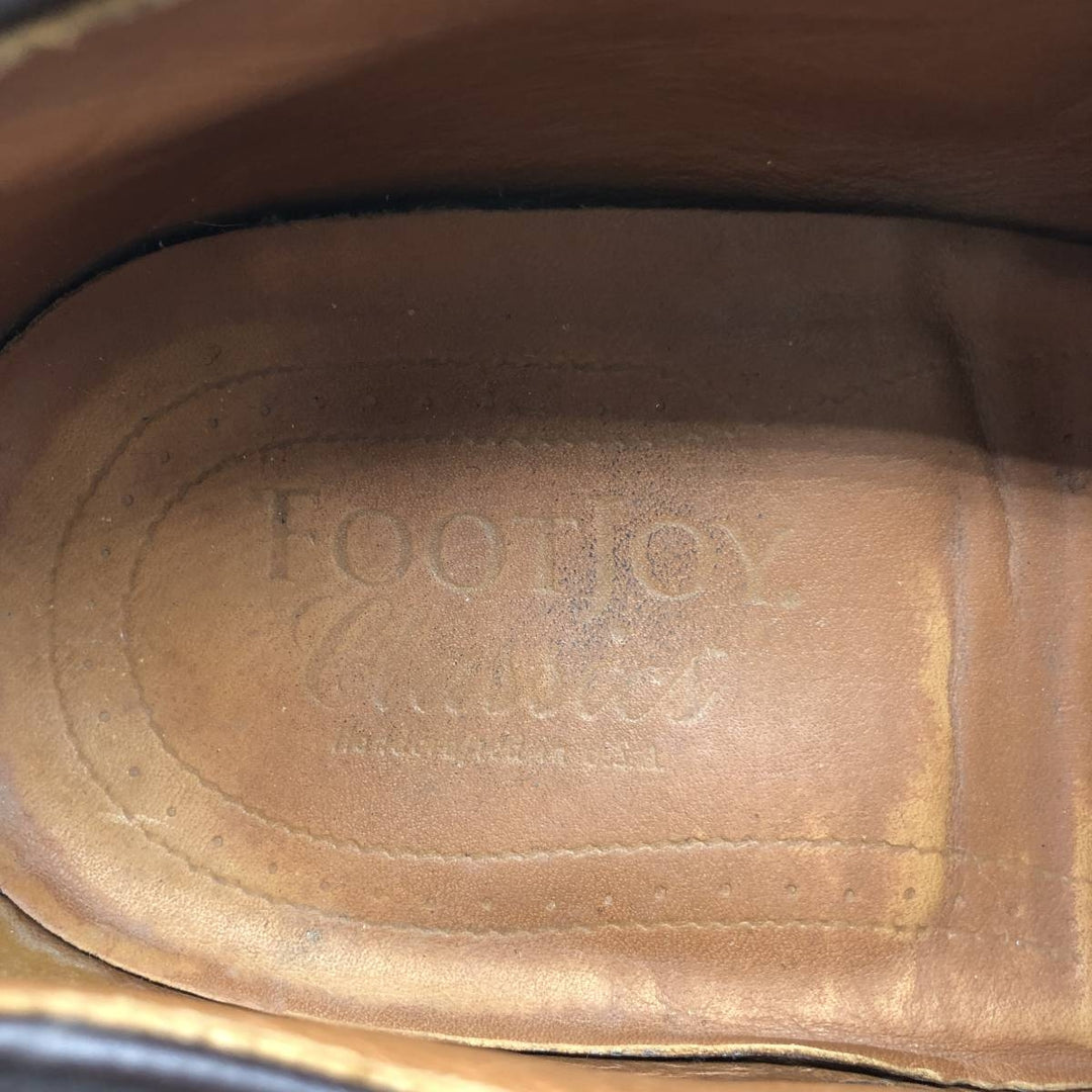FOOTJOY Classics U-tip shoes, Made in USA, Size 10EEE Men's 28.0cm unclear brown type Vintage Second Hand