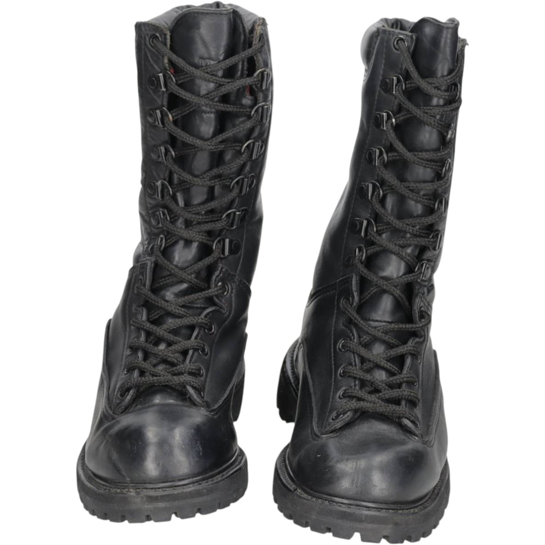 GORE-TEX Steel Toe Military Boots, Made in USA, Size 7 1/2W Men's 25.5cm unclear black type Vintage Second Hand
