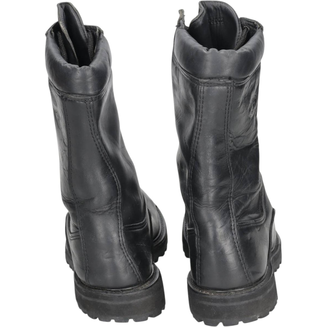 GORE-TEX Steel Toe Military Boots, Made in USA, Size 7 1/2W Men's 25.5cm unclear black type Vintage Second Hand