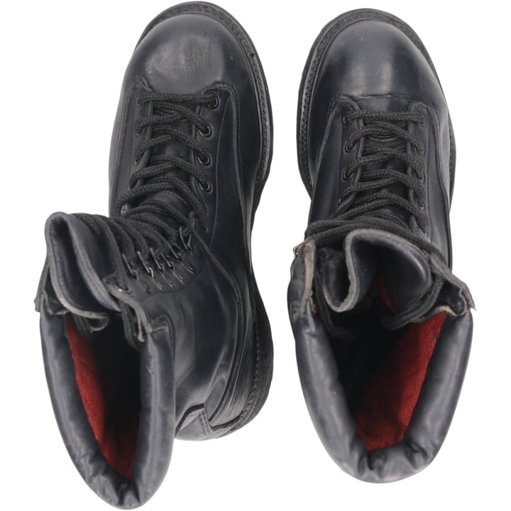 GORE-TEX Steel Toe Military Boots, Made in USA, Size 7 1/2W Men's 25.5cm unclear black type Vintage Second Hand