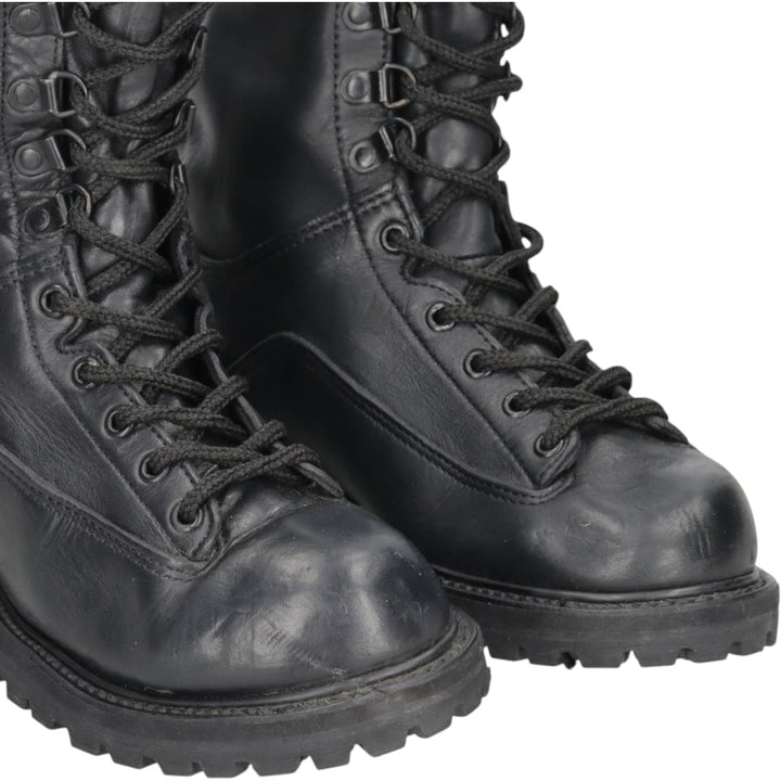 GORE-TEX Steel Toe Military Boots, Made in USA, Size 7 1/2W Men's 25.5cm unclear black type Vintage Second Hand