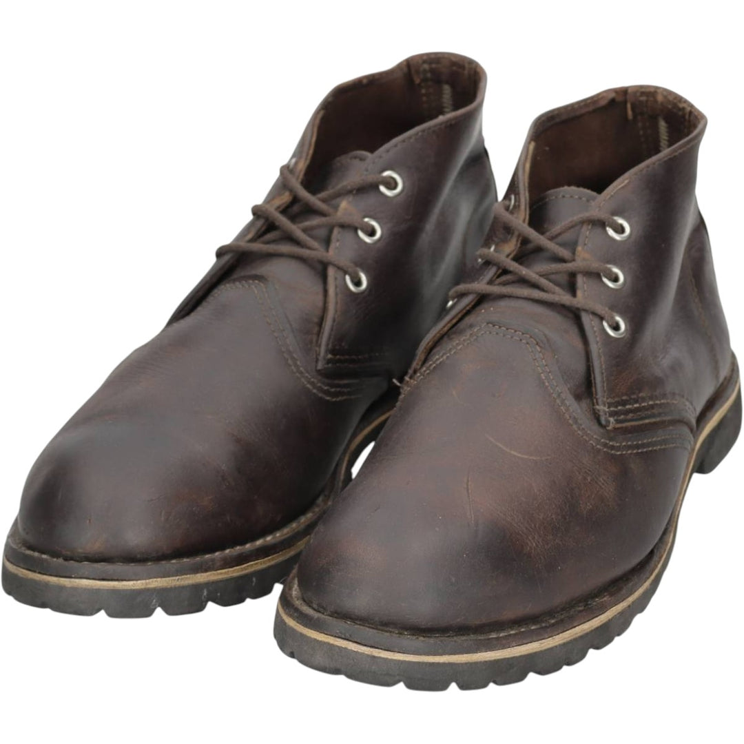 Red Wing 3141 Chukka Boots, Made in USA Men's 28.0cm genuine leather brown type Vintage Second Hand