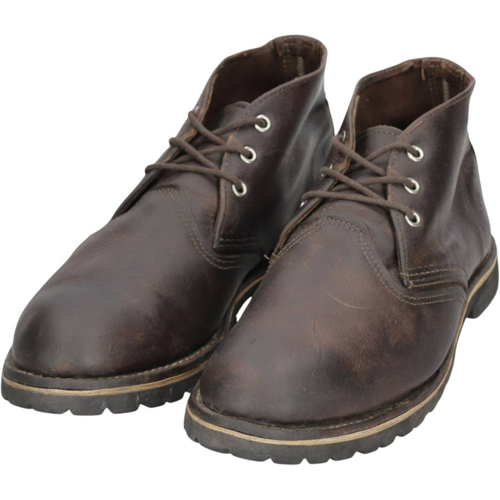 Red Wing 3141 Chukka Boots, Made in USA Men's 28.0cm genuine leather brown type Vintage Second Hand