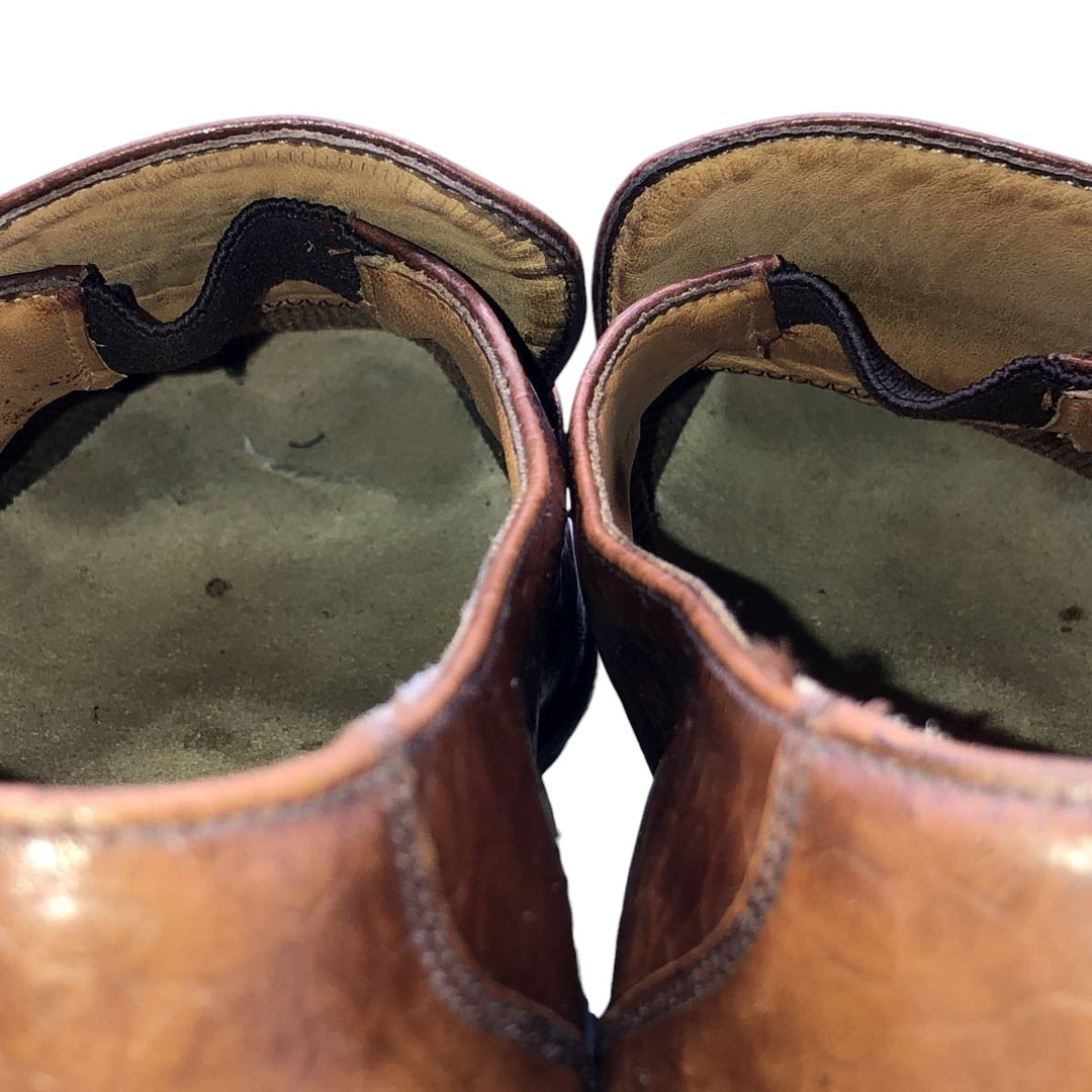 Grenson Gallants loafer shoes, made in England, size 9 1/2F Men's 28.0cm unclear brown type Vintage Second Hand