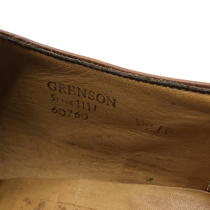 Grenson Gallants loafer shoes, made in England, size 9 1/2F Men's 28.0cm unclear brown type Vintage Second Hand