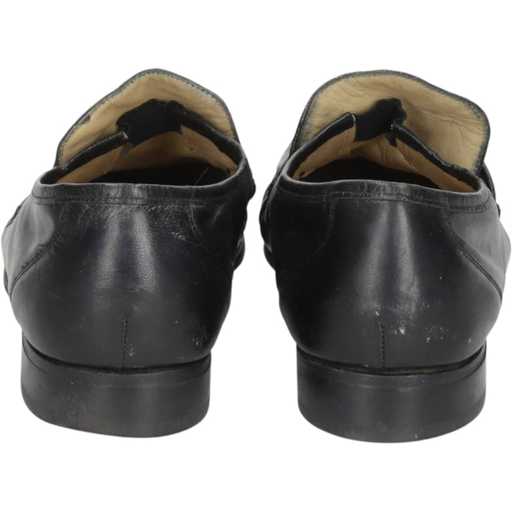 Bostonian tassel loafers, made in the USA, size 9 1/2M Men's 27.5cm genuine leather black type Vintage Second Hand