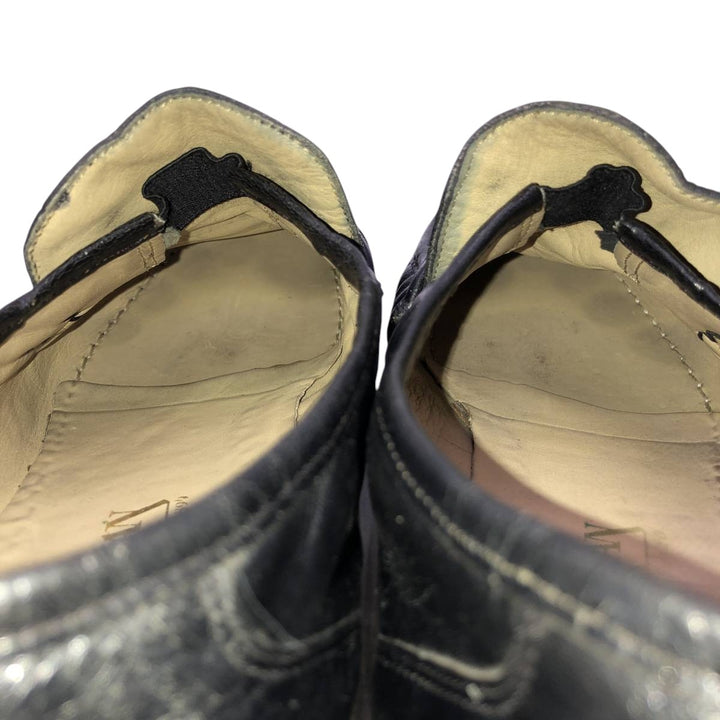 Bostonian tassel loafers, made in the USA, size 9 1/2M Men's 27.5cm genuine leather black type Vintage Second Hand