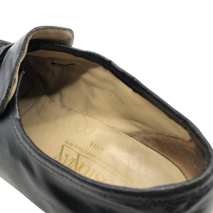 Bostonian tassel loafers, made in the USA, size 9 1/2M Men's 27.5cm genuine leather black type Vintage Second Hand
