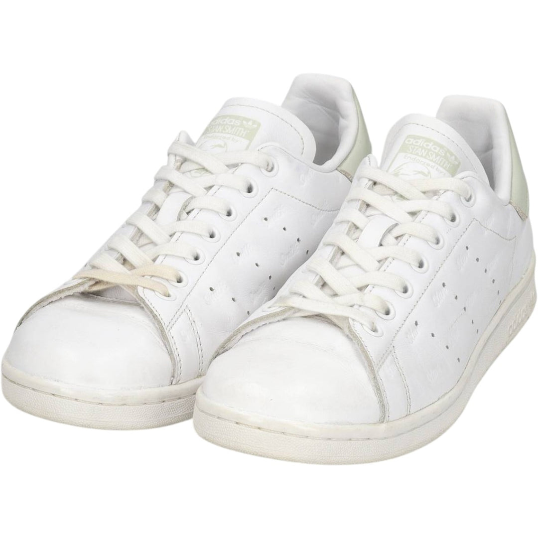 Adidas Stan Smith sneakers, size 8 1/2 Men's 26.5cm unclear white type Vintage Second Hand