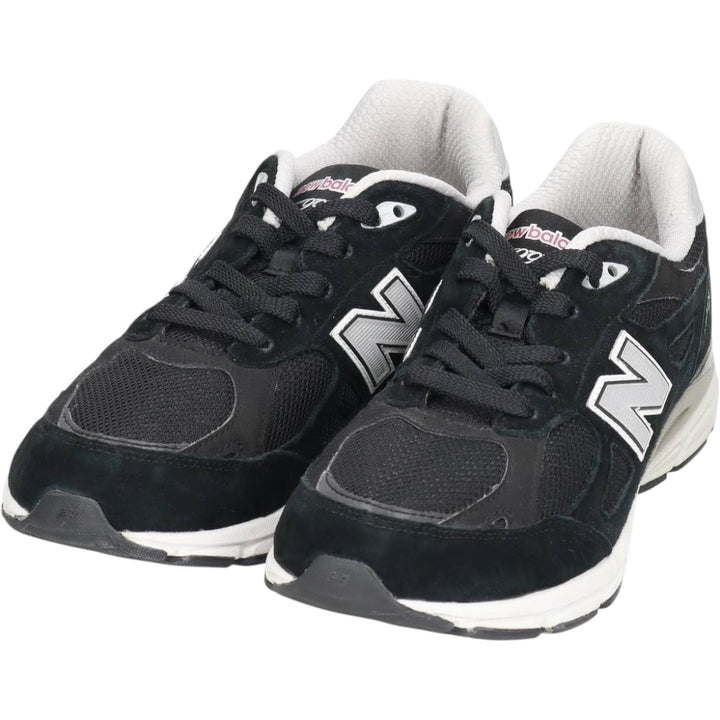 New Balance 990v3 sneakers, size 7 Men's 25.0cm unclear black type Vintage Second Hand