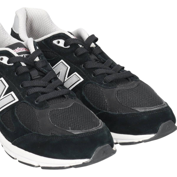 New Balance 990v3 sneakers, size 7 Men's 25.0cm unclear black type Vintage Second Hand