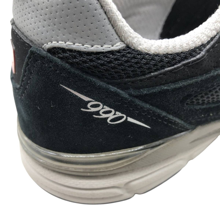 New Balance 990v3 sneakers, size 7 Men's 25.0cm unclear black type Vintage Second Hand