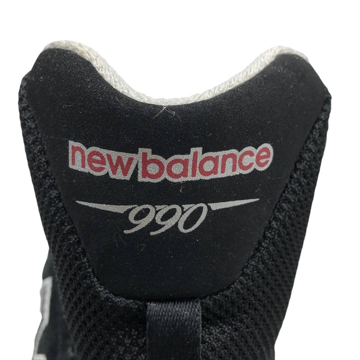 New Balance 990v3 sneakers, size 7 Men's 25.0cm unclear black type Vintage Second Hand